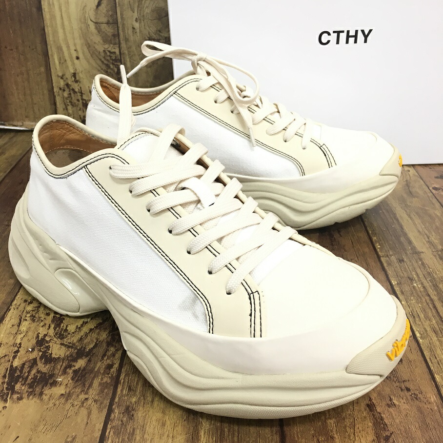 【送料無料】CTHY HIGH END CLASSIC DAD SNEAKER by VIBRAM【中古】【004】