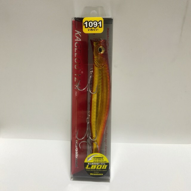 楽天市場】【全2カラー】 メガバス カゲロウ 124F 限定カラー
