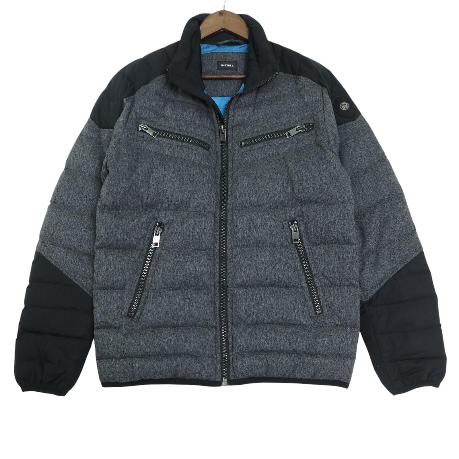 ディーゼル　綿入り　ジャケット 楽天市場】□DIESEL ディーゼル メンズ□中綿 スウェット切替