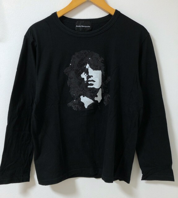 Dartin Bonaparto◆Tシャツ/--/コットン/WHT/ボーダー/スパンコール 9224b270104-6.jpg