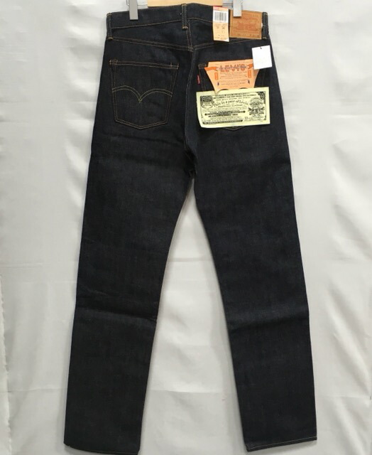 未使用品　LEVI'S 501 ストレートデニム W31 L32 Levi's 501 ストレートデニム W31 L32 USA製 赤文字モデル