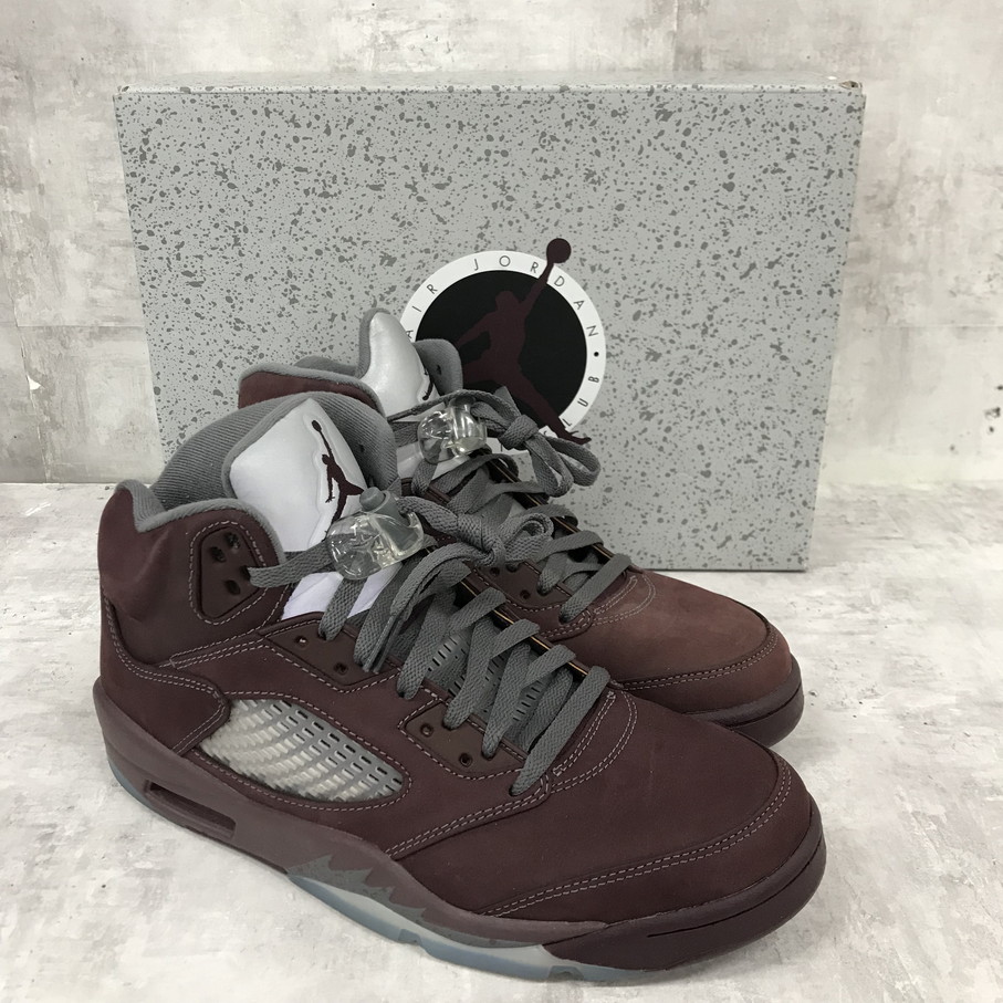 【送料無料】NIKE　AIRJORDAN5　RETRO　DEEPBURGUNDY　ナイキ　エアジョーダン5　レトロバーガンディ【中古】【004】｜オタカルチャー
