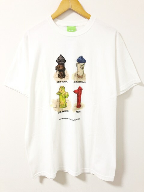 ロサンゼルス発★HUF x J Dilla デトロイトファイネスト Tシャツ ロサンゼルス発☆HUF x J Dilla デトロイトファイネスト Tシャツ