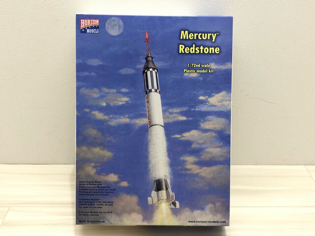 【送料無料】ホライズンモデル 1/72 アメリカ初の有人宇宙ロケット マーキュリー・レッドストーン 新品 【中古】【007】116