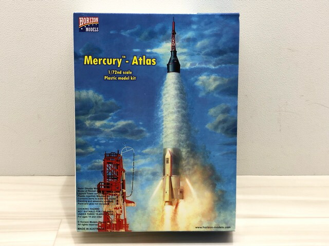 【送料無料】ホライズンモデル 1/72 マーキュリー・アトラス ロケット 新品 【中古】【007】116