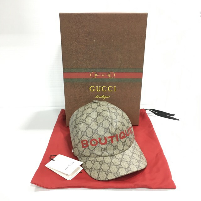 楽天市場】【アパレル】GUCCI グッチ GGスプリーム ベースボール