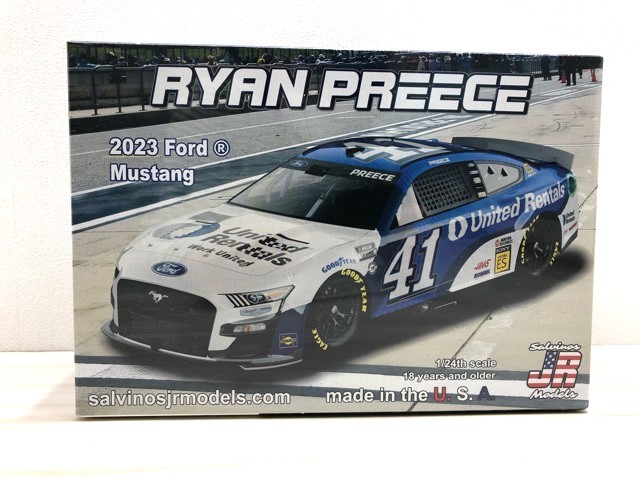 【送料無料】ライアン・プリース ユナイテッド・レンタルズ フォード マスタング NASCAR 2023 新品 プラモデル【中古】【007】116