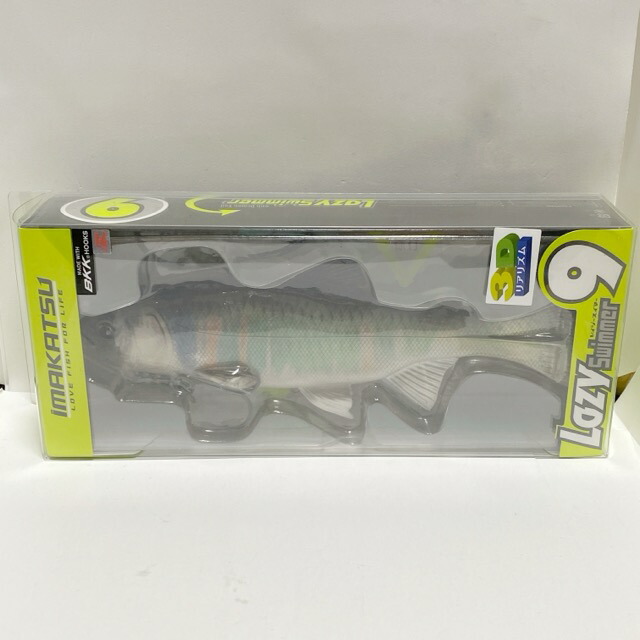 【送料無料】IMAKATSU/イマカツ LAZY SWIMMER9 3Dリアリズム（エコ対応品） レイジースイマー9/カラー：#S-510 3D婚姻ハス♂【中古】 【007】