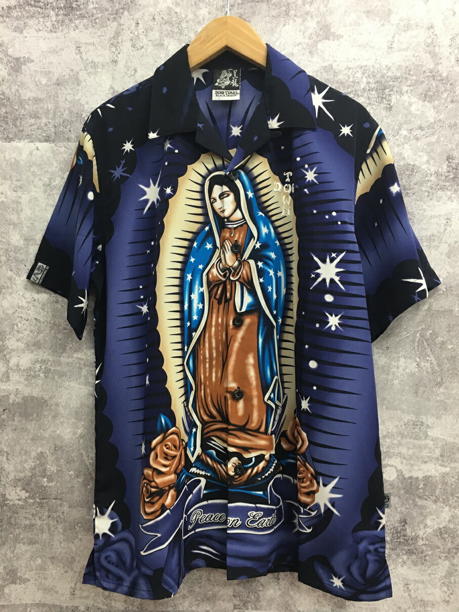 希少 未使用級 極美品 ドッグタウン 黒龍 オープンカラーシャツ マリア XL m57561067792_1.jpg?1706074881