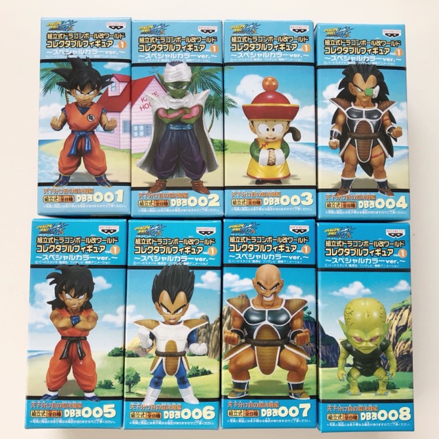 【送料無料】ドラゴンボール改 ワールドコレクタブルフィギュア Vol.1 全8種コンプ スペシャルカラーVer.【中古】【007】106|オタカルチャー