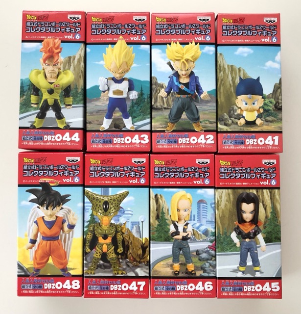 BANPRESTO - ドラゴンボールZ ワールドコレクタブルフィギュア 全6種セット 楽天市場】BANPRESTO / バンプレスト WCF ドラゴンボール