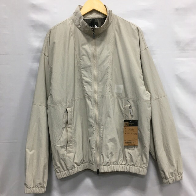 【送料無料】THE NORTH FACE Enride Track Jacket NP22560 / ザノースフェイス エンライドトラックジャケット　ブルゾン　アウター　メンズ　レディース　ユニセックス　フォッシルアイボリー　size:L【中古】【006】｜オタカルチャー
