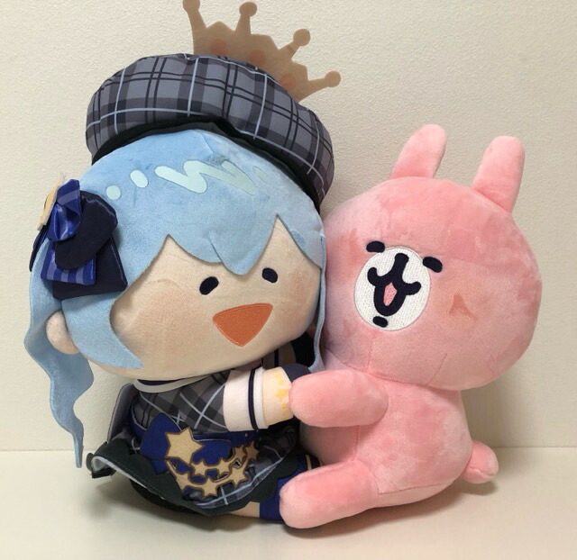 【送料無料】ホロライブ　星街すいせい&times;カナヘイの小動物　なかよしハグぬいぐるみ【中古】【007】081｜オタカルチャー
