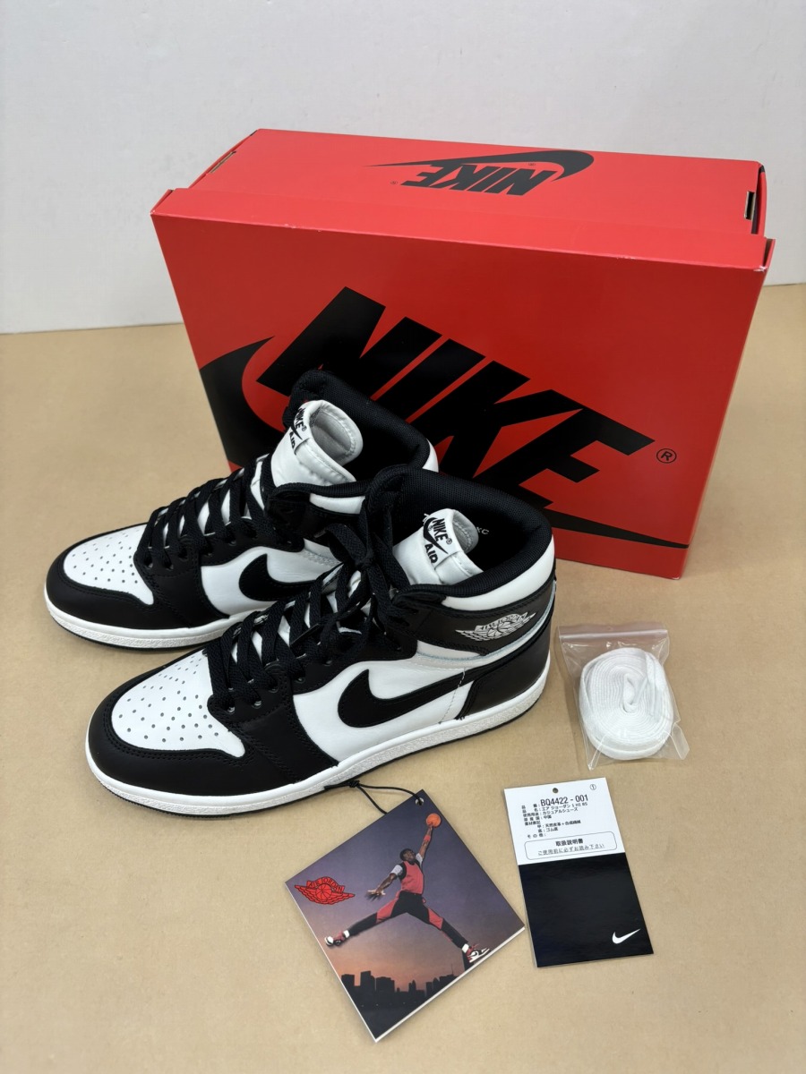 【送料無料】NIKE AIR FORCE 1 HIGH 85 ”BLACK/SUMMIT WHITE” BQ4422-001 サイズ25cm 【中古品】【003】