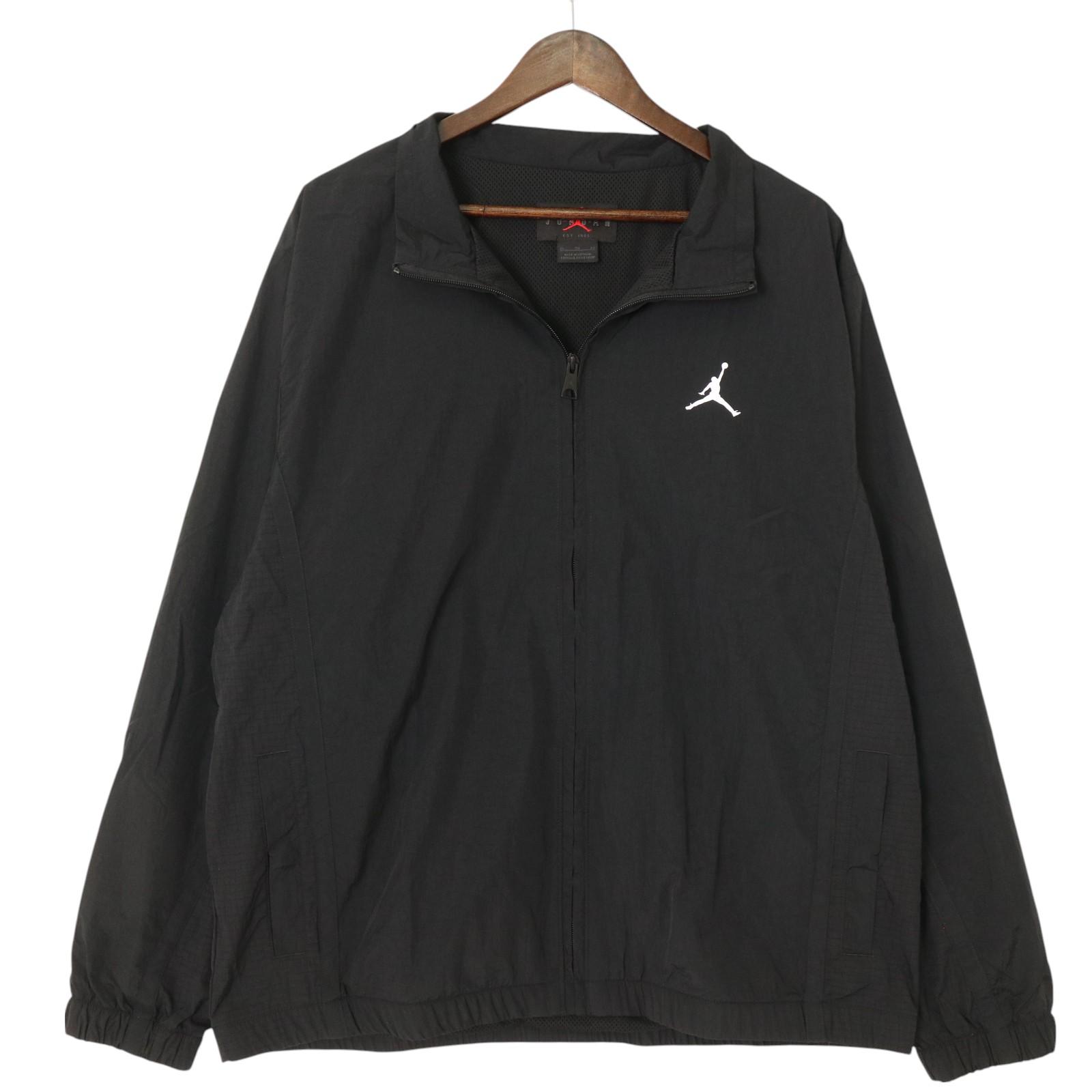 楽天市場】90s NIKE AIR JORDAN Logo Nylon Jacket 黒 XL ナイキ