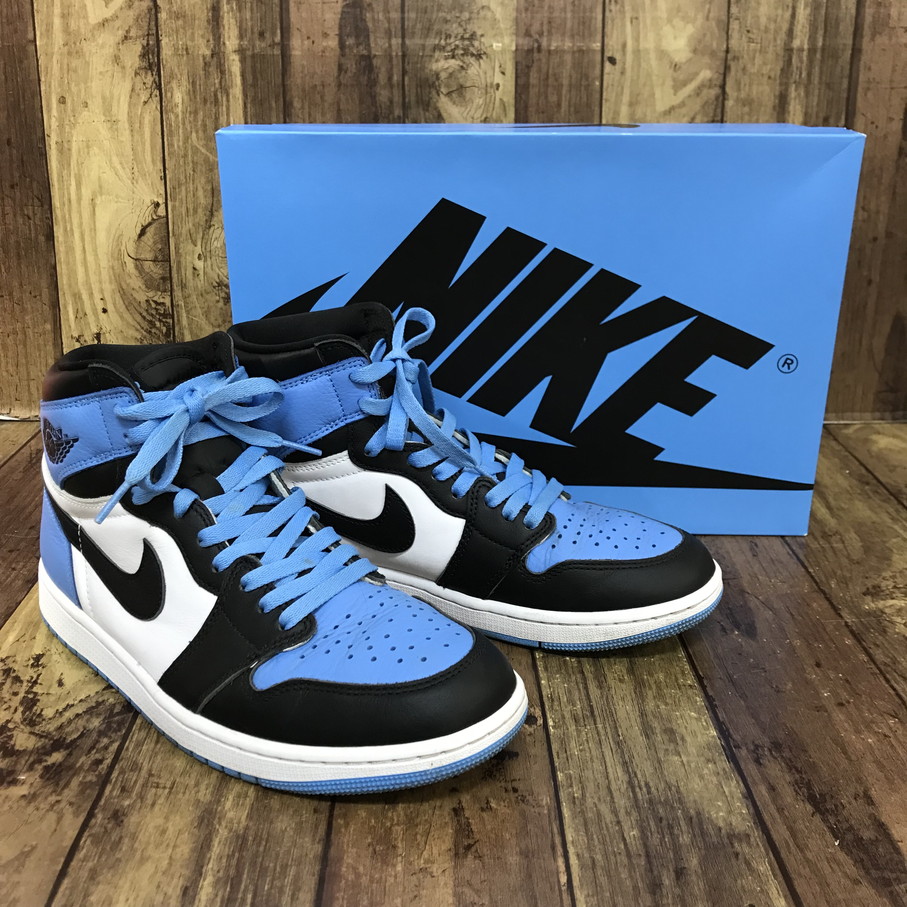 美品 ナイキ エアジョーダン1 レトロ ハイ OG トゥルーブルー Amazon | [ナイキ] AIR JORDAN 1 RETRO HIGH OG University Blue