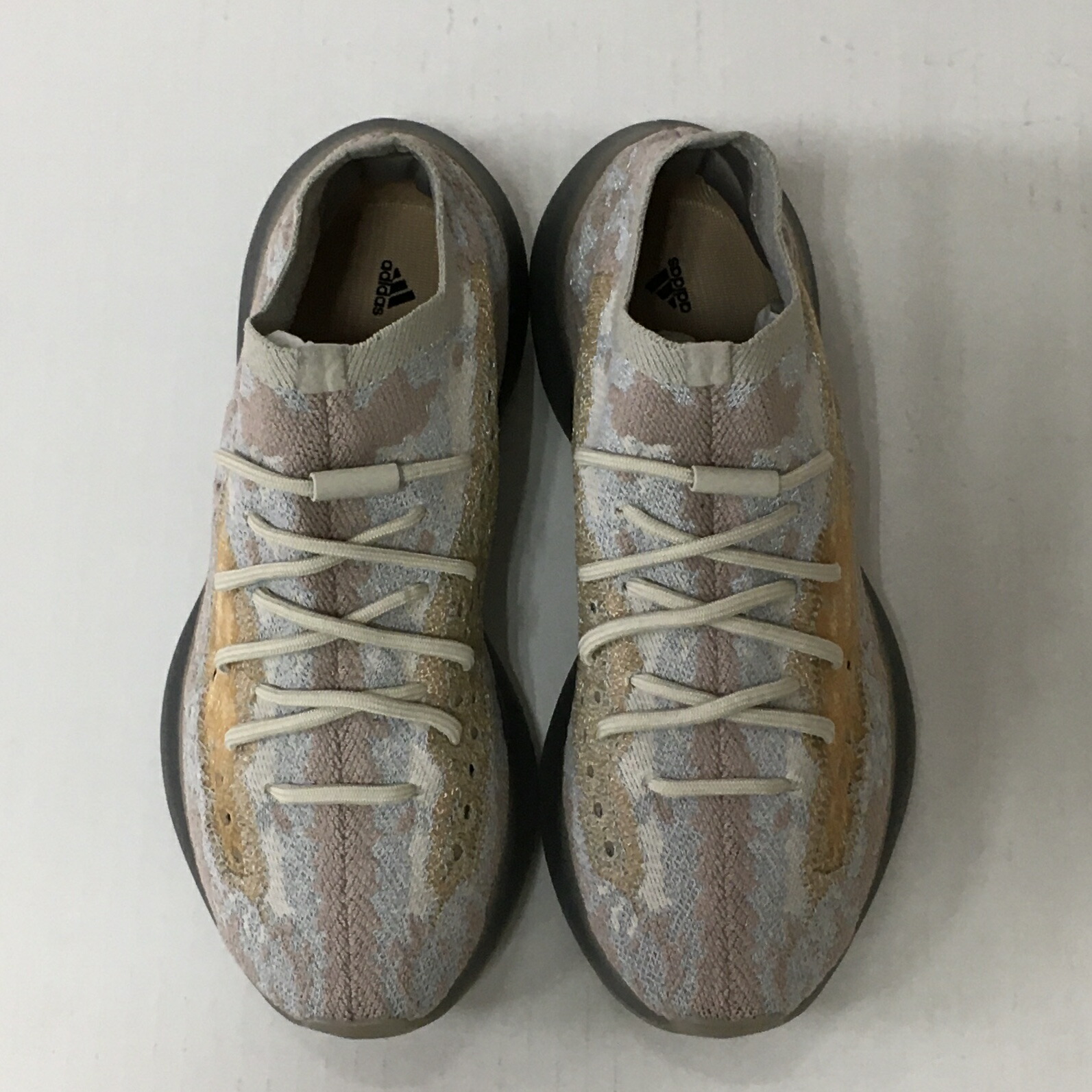 【貨物輸送無料】ADIDAS YEEZY BOOST 380 PEPPER REFLECTIVE  FZ4977 / アディダス イージーブースト 380 ペッパーリフレクティブ スニーカー メンズ 薄墨色 size:27糎 【中古】【006】