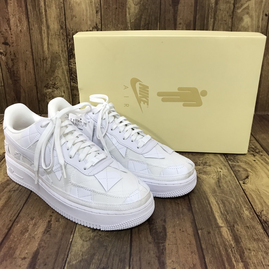 ナイキ エアフォース1 ロー SP ビリー アイリッシュ トリプルホワイト 3/23発売｜Billie Eilish × Nike Air Force 1 Low 