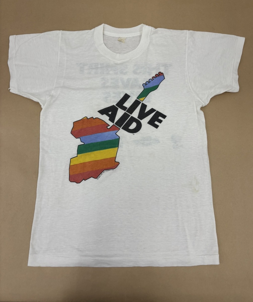 【送料無料】LIVE AID 80's VINTAGE TEE サイズS 【中古品】【003】