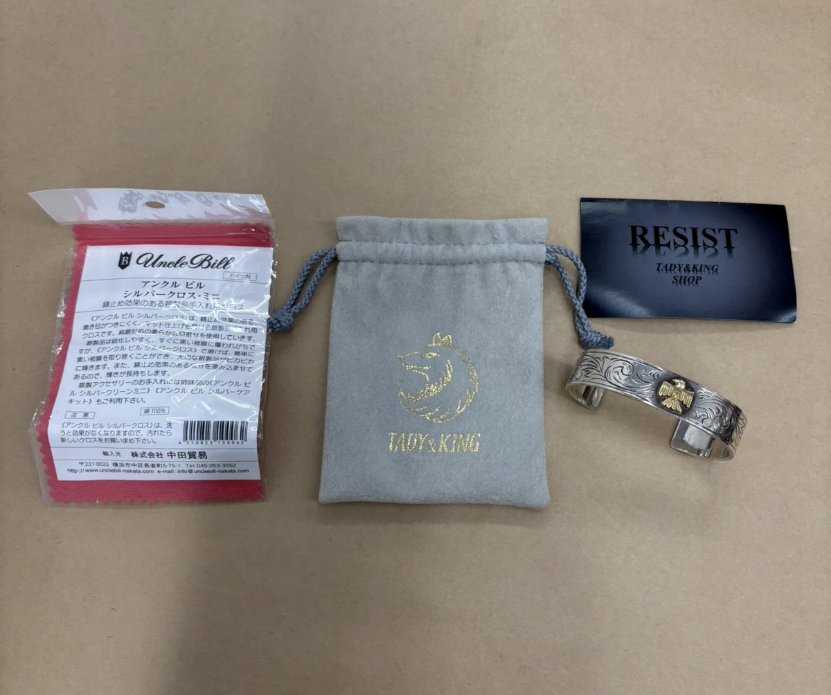 いっちー超美品　TADY&KING タディ&キング　ローズ　バングル　M いっちー超美品 TADY&KING タディ&キング ローズ バングル M