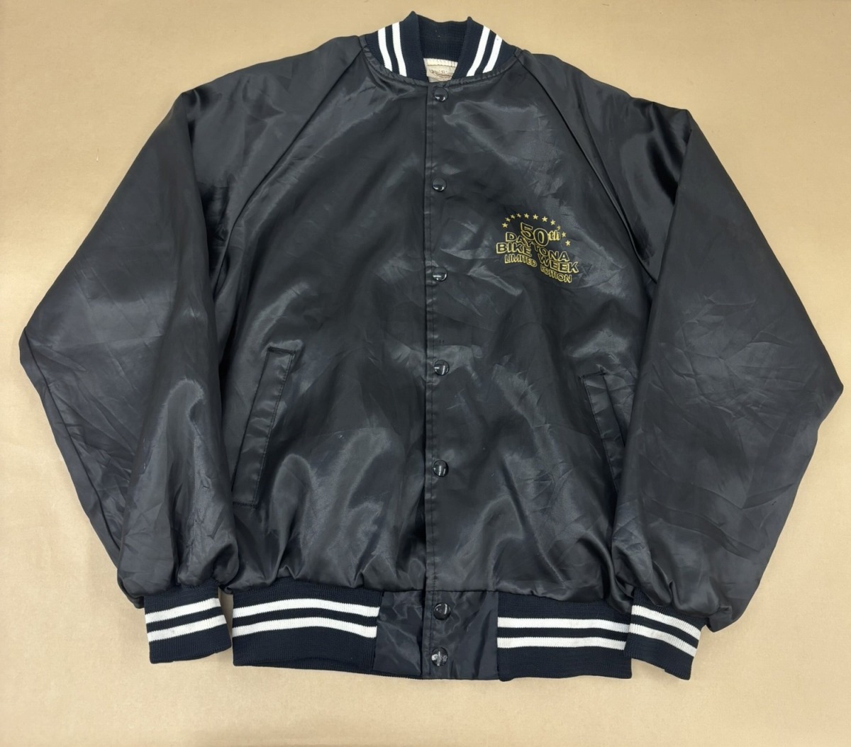 【送料無料】90's Vintage DAYTONA BIKE WEEK Nylon Jacket サイズM 【中古品】【003】