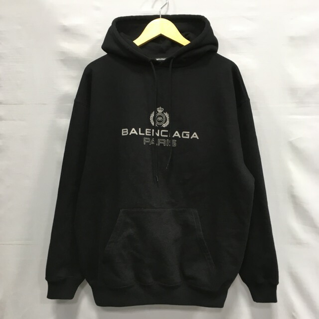 バレンシアガ　Sサイズ　ビッグロゴ　黒　パーカー 楽天市場】バレンシアガ BALENCIAGA サイズ:1 24AW 739024 TQVS7