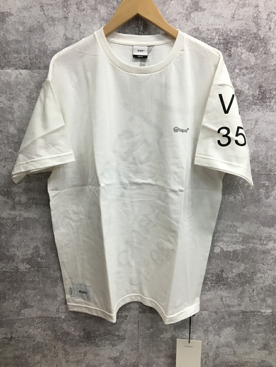 【送料無料】WTAPS DOT SIGHT SS COTTON 25ss ダブルタップス Tシャツ WHITE【中古】【004】