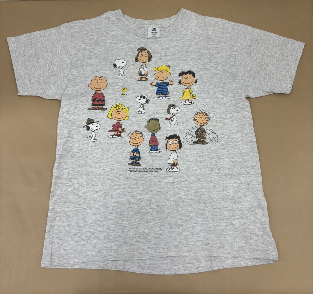 【送料無料】90’ｓ VINTAGE SNOOPY PEANUTS TEE サイズL 【中古品】【003】