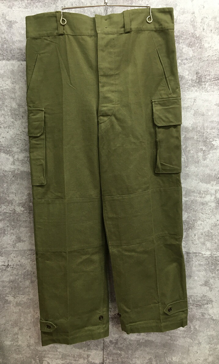 【送料無料】フランス軍 FRENCH ARMY M-47 前期 カーゴパンツ ミリタリーパンツ【中古】【004】｜オタカルチャー