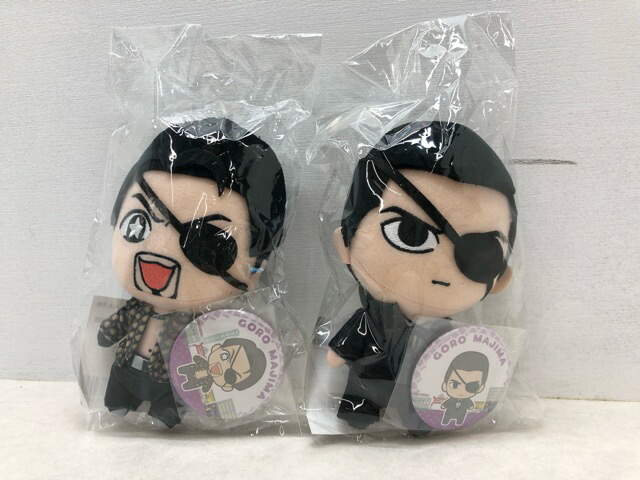 龍が如くぬいぐるみ＆缶バッジセット桐生一馬真島吾朗 龍が如く』ぬいぐるみ＆缶バッジセットが予約受付開始！桐生一馬、錦山