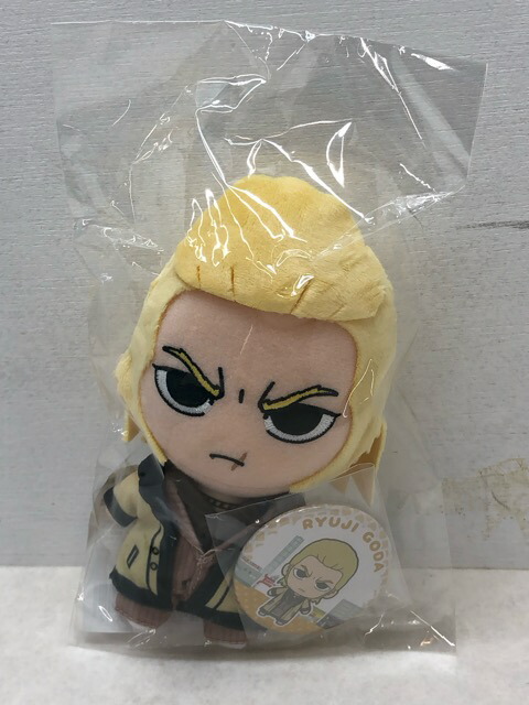 楽天市場】龍が如く 0 ぬいぐるみ＆缶バッジセット 真島 吾朗 : や