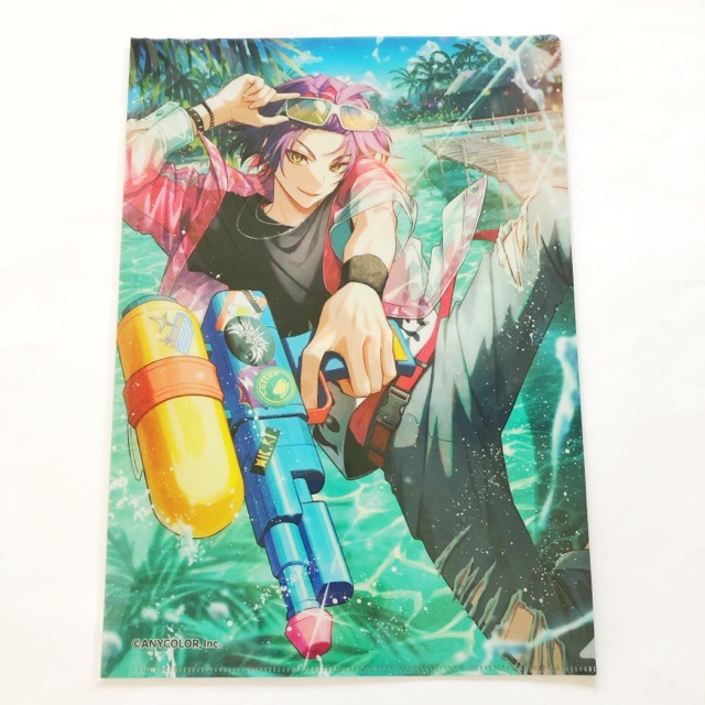 【送料無料】にじさんじ 渡会雲雀 クリアファイル スマートニュース当選品【中古】【007】081