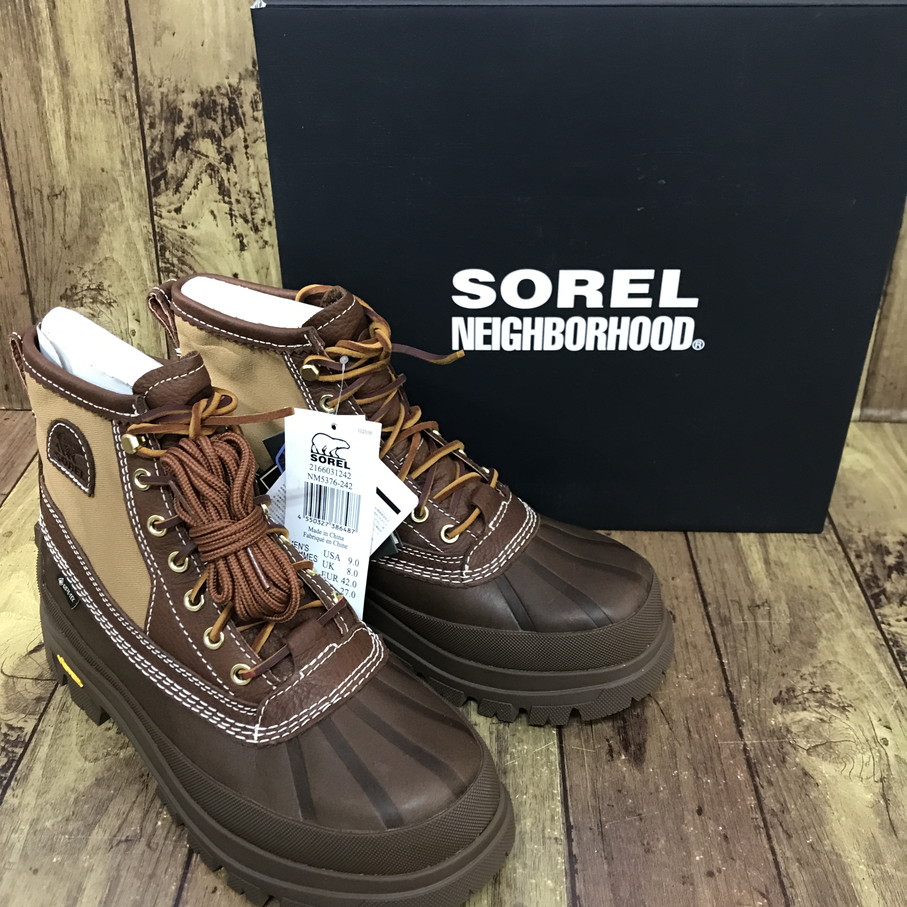【送料無料】NEIGHBORHOOD × SOREL DAYSTORM HORIZON GTX ネイバーフッド × ソレルデイストーム ホライゾン GTX【中古】 【004】