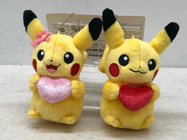【送料無料】★希少・レア★ ペアマスコット My Dearest ピカチュウ ポケットモンスター ポケモンセンター タグ付き【中古】【008】103