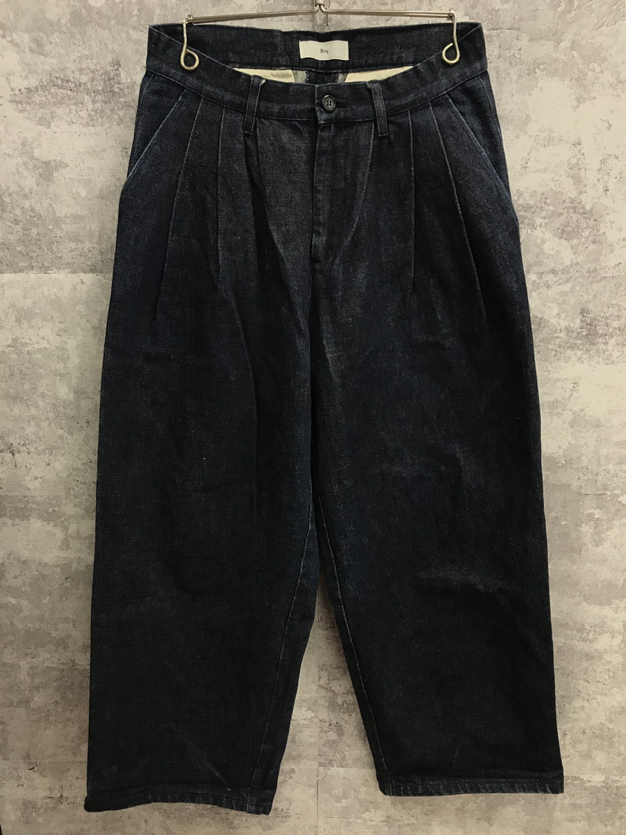 【送料無料】Urig ウーリッヒ タックデニムパンツ VM-DEFL01-203【中古】 【004】