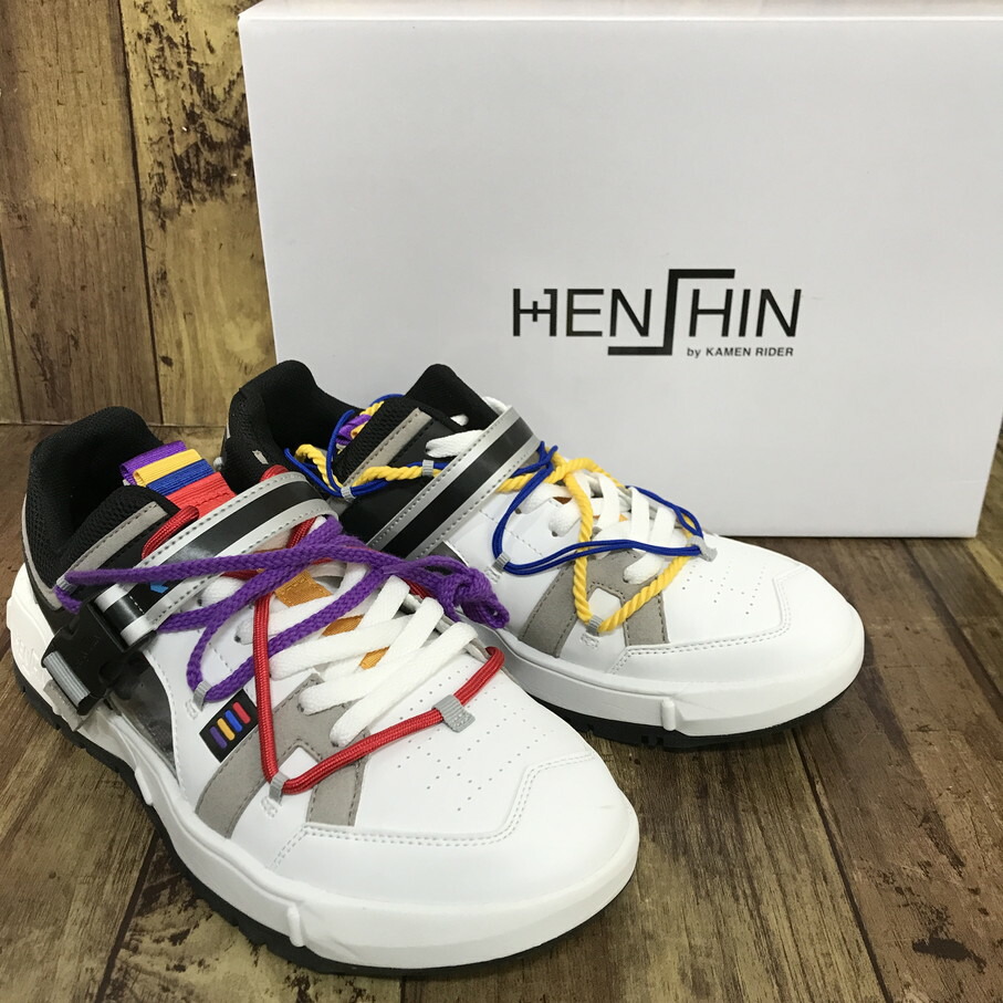 【送料無料】HENSHIN by KAMEN RIDER Type DEN-O 仮面ライダー電王 スニーカー【中古】 【004】画像