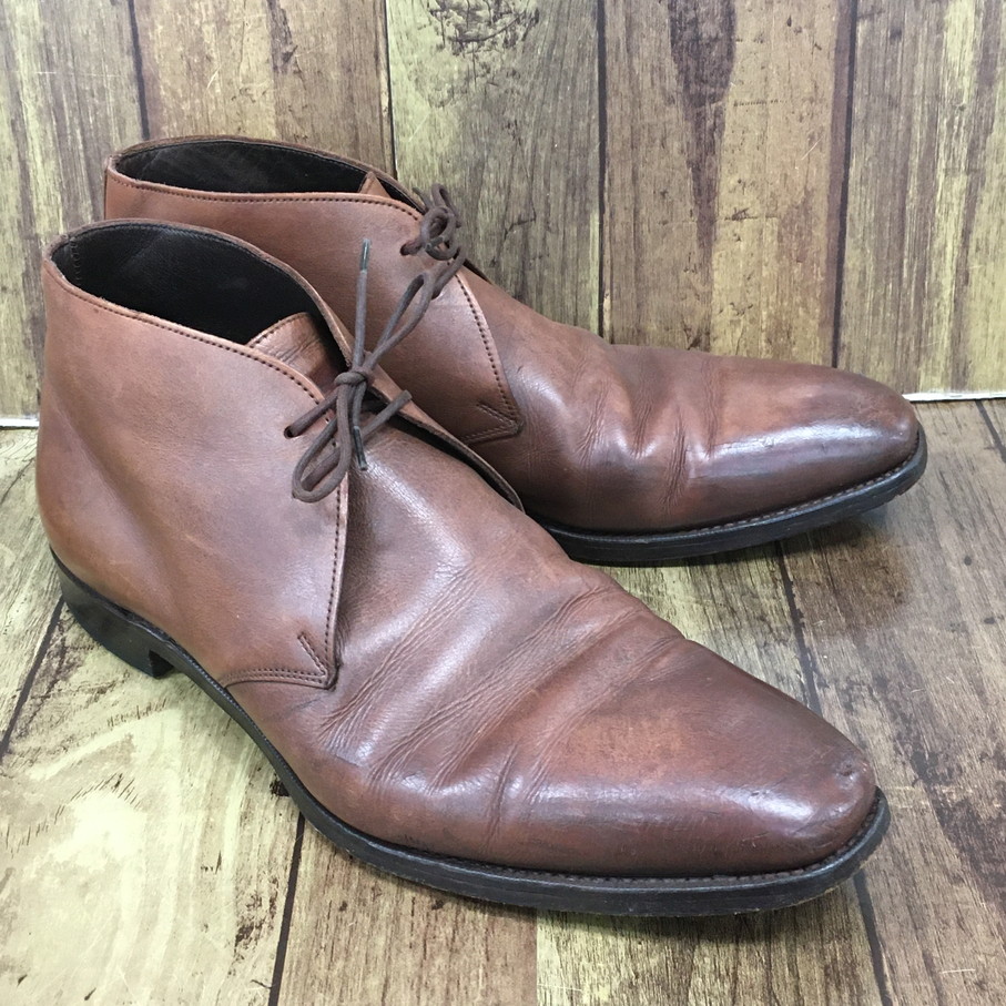 【送料無料】GRENSON グレンソン チャッカブーツ【中古】【004】