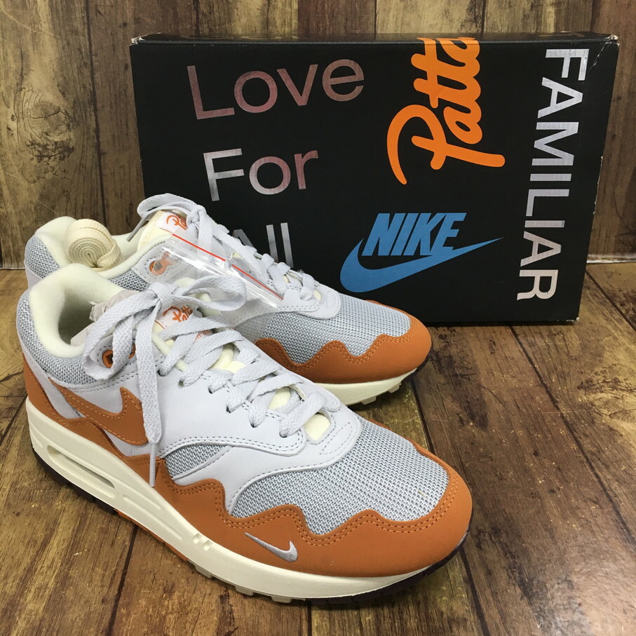【送料無料】NIKE × PATTA AIR MAX 1 / P ナイキ パタ エア マックス 1【中古】【004】