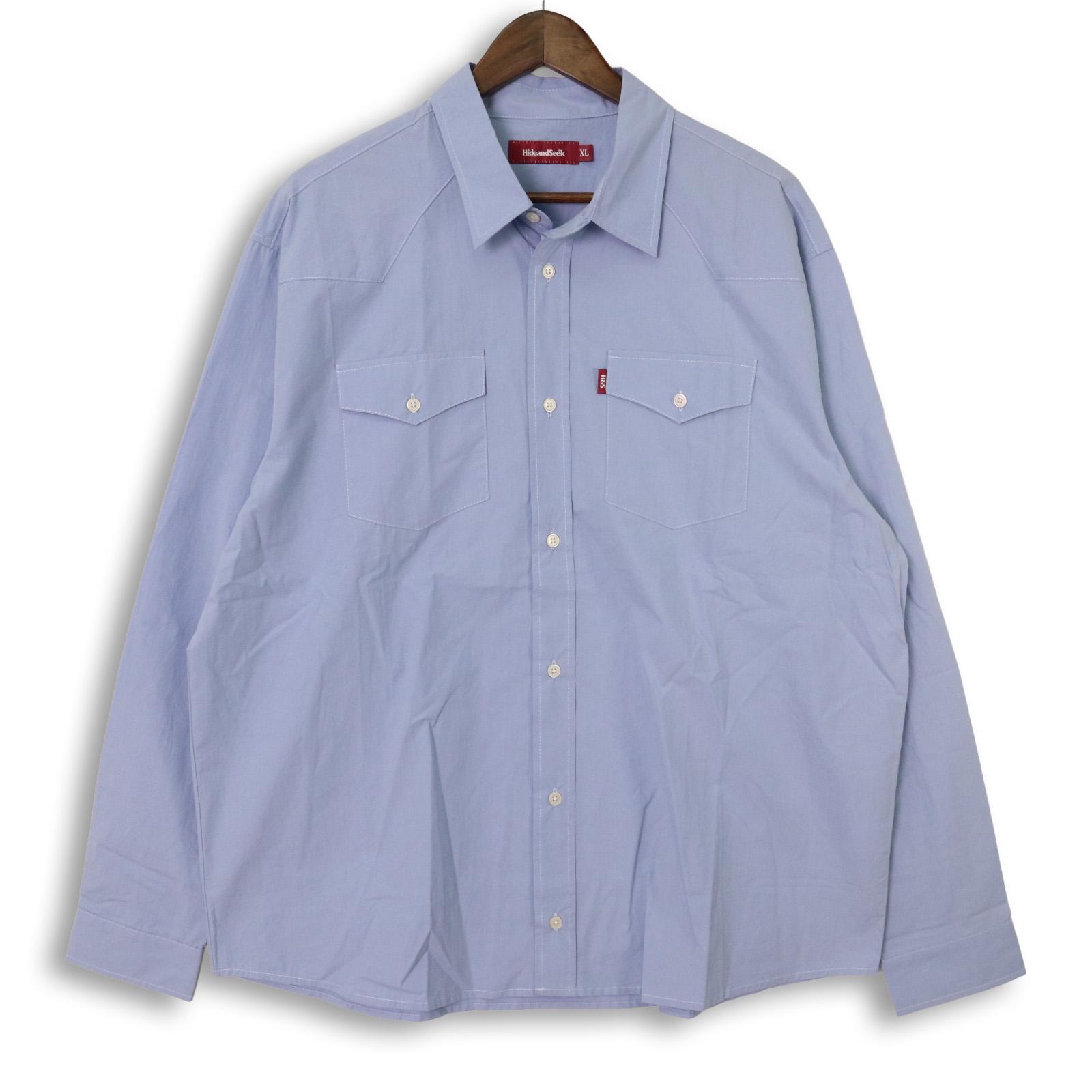 【貨物輸送無料】HideandSeek/ハイアンドシーク HS-070225 Western L/S Shirt ウエスタン 長袖プルオーバー 【中古】【008】225