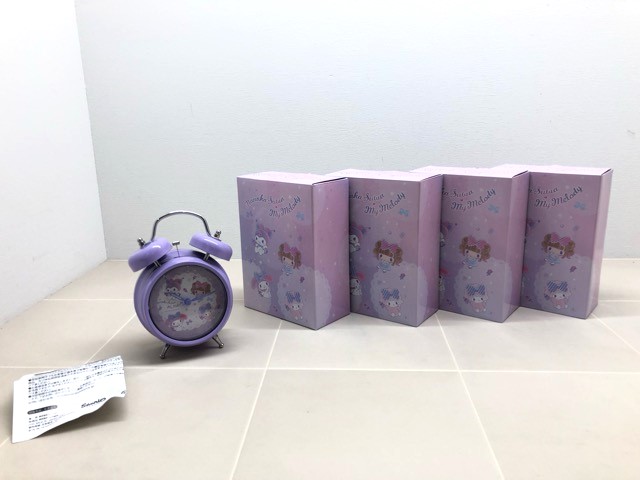 【送料無料】 諏訪ななか×マイメロディ ボイス目覚まし時計 夢のトビラver. 4種セット【中古】【007】145