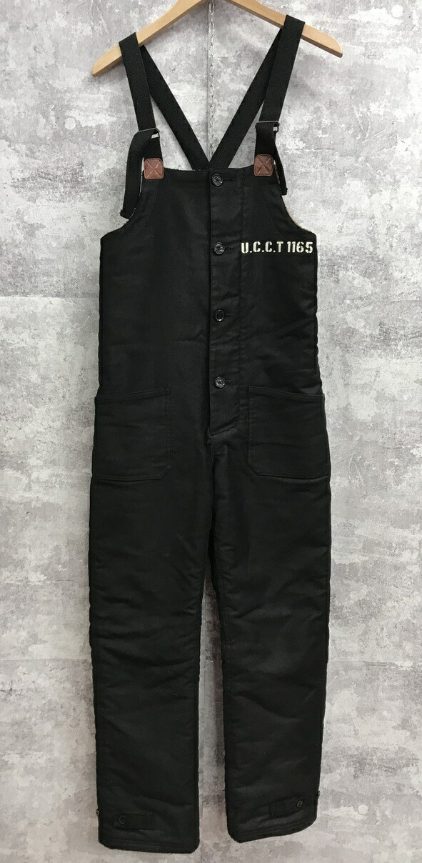 【送料無料】UNCROWD DECK PANTS アンクラウド デッキパンツ オーバーオール【中古】 【004】
