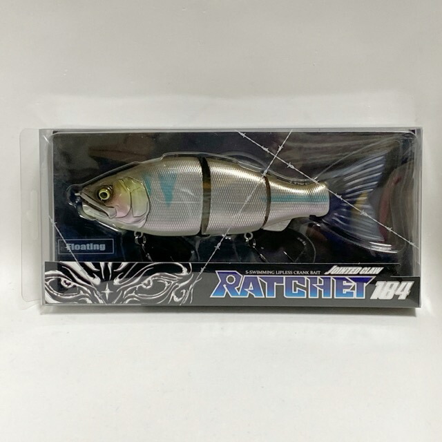【送料無料】GAN CRAFT/ガンクラフト JOINTED CLAW RATCHET 184 TYPE-F/カラー:#01 タナゴ【中古】 【007】