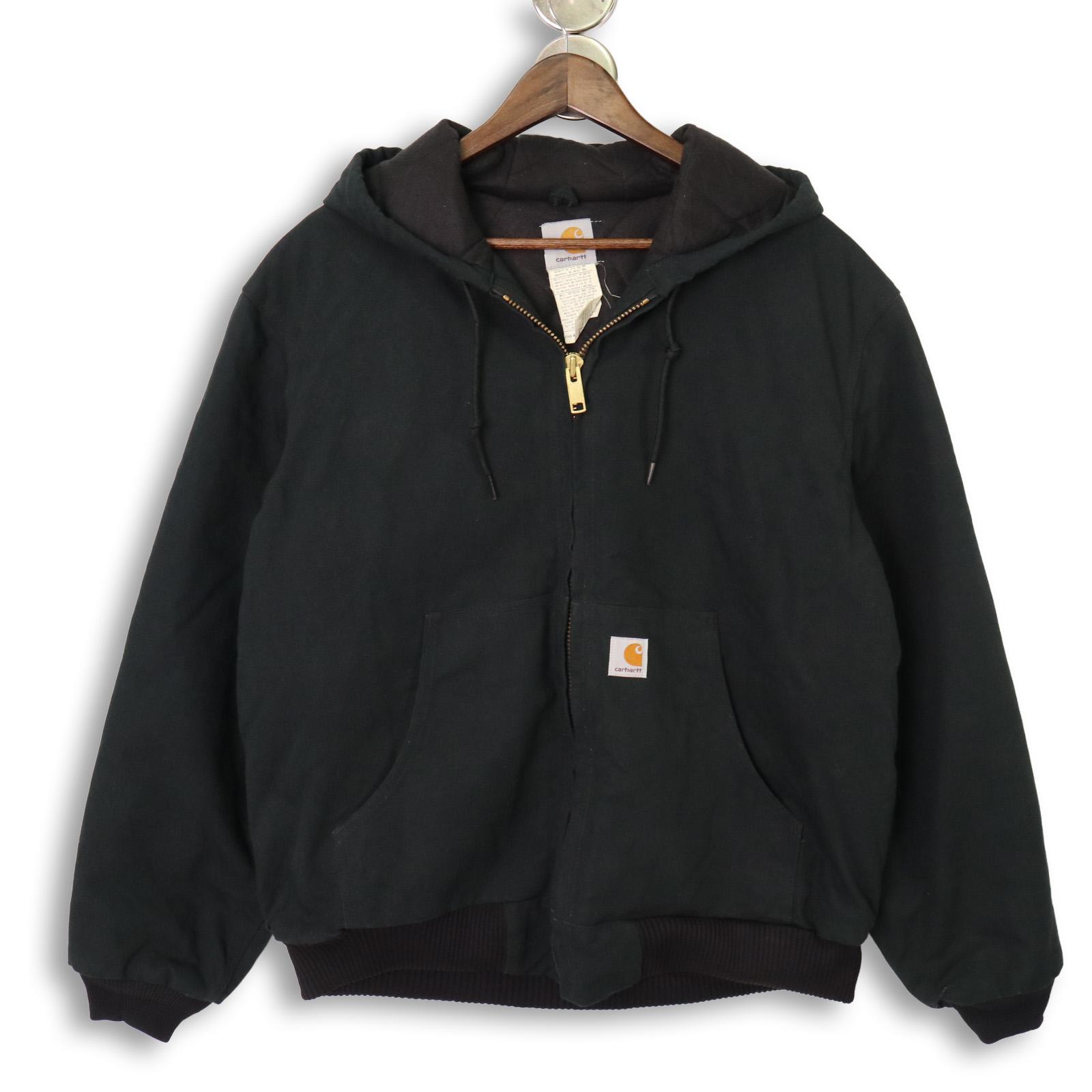 【送料無料】Carhartt/カーハート J140 FLANNEL LINED DUCK ACTIVE JACKET アクティブジャケット 【中古】【008】236