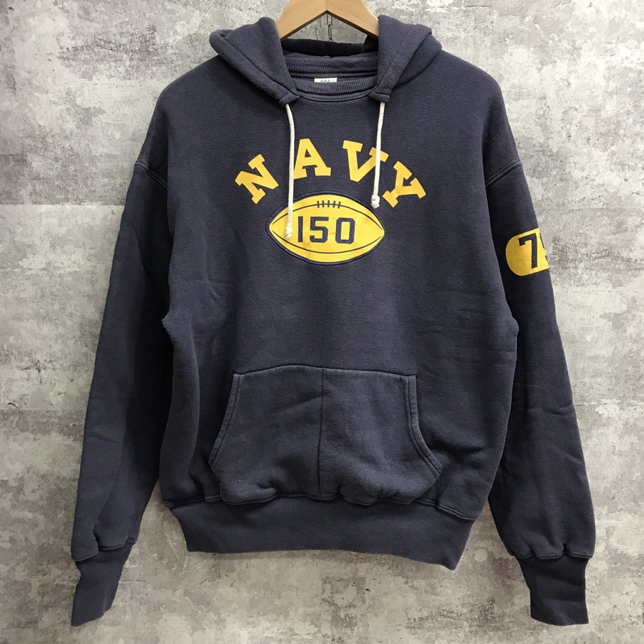【送料無料】WARE HOUSE ウェアハウス JOHN GLUCKOW ジョングラッコー後付けパーカー ダブルフェイス【中古】 【004】