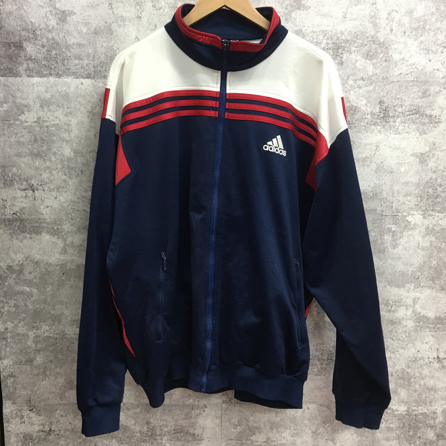 【送料無料】adidas アディダス 90's トラックジャケット ジャージ あのちゃん着デザイン【中古】 【004】 7,700円