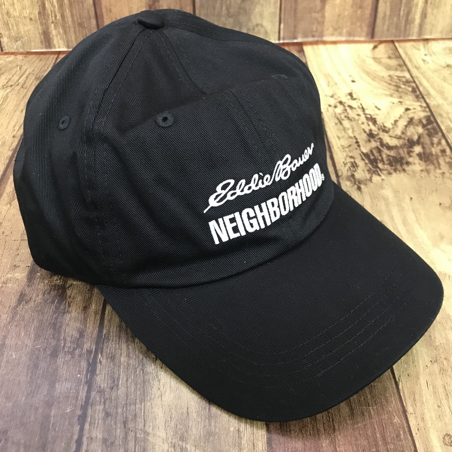 【送料無料】NEIGHBORHOOD × EDDIE BAUER DAD CAP ネイバーフッド エディバウアー キャップ【中古】 【004】