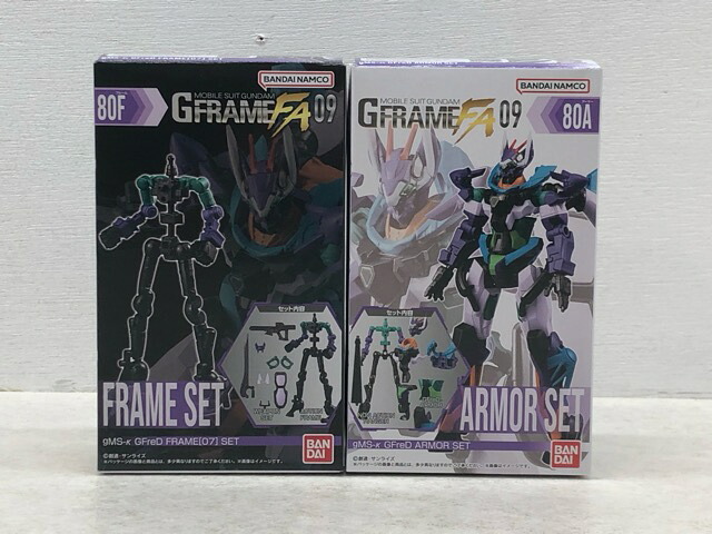 【楽天市場】未開封★機動戦士ガンダム GフレームFA 09 GFreD（ジフレド） アーマー/フレーム セット【中古】【008】087：オタカルチャー