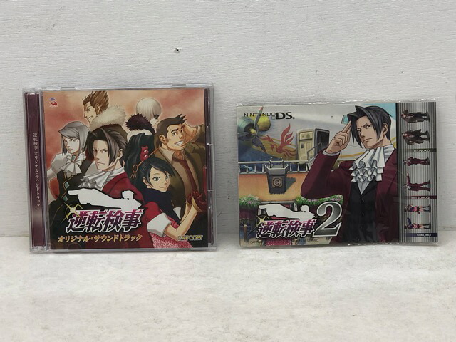 【送料無料】逆転検事 オリジナル・サウンドトラック CAPCOM 【中古】【008】034