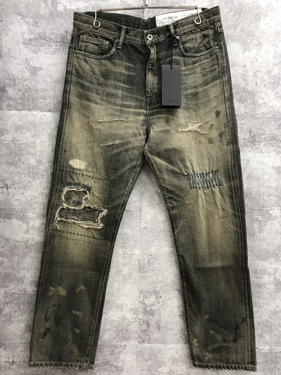 【送料無料】NEIGHBORHOOD 25SS SAVAGE DENIM DP MID PANTS ネイバーフッド サベージ デニムパンツ【中古】 【004】