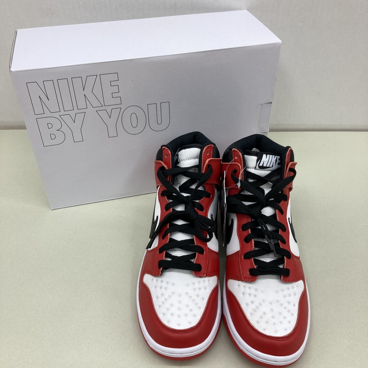 【貨物輸送無料】NIKE BY YOU DUNK HIGH 365 \"RED\"" 大きさ28.5糎 DJ7023-991【未当て嵌める】【003】"